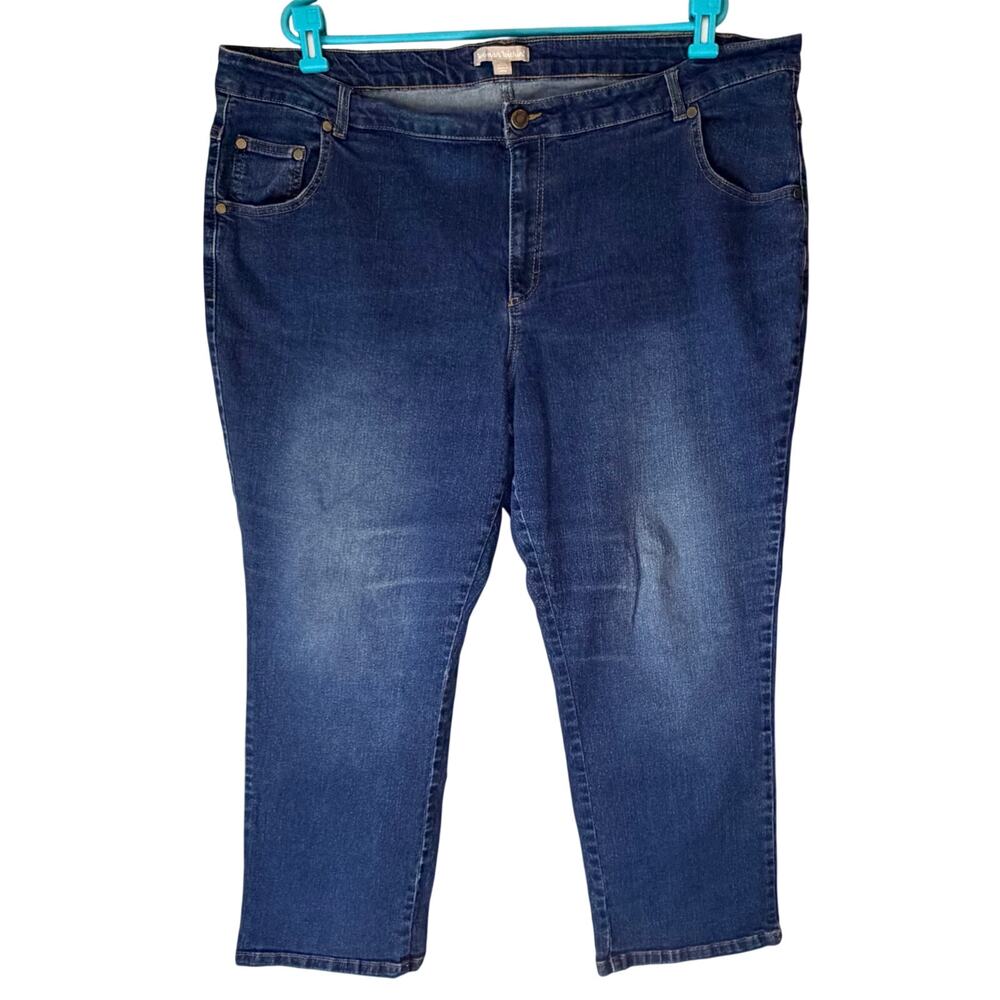 Woman Within Jeans Blue Size 26W Petite